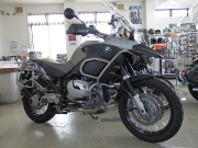 中古車　BMW R1200GSアドベンチャー 2006年式　走行距離1351ｋｍ、総排気量：1200ｃｃ、水平対向2気筒エンジン